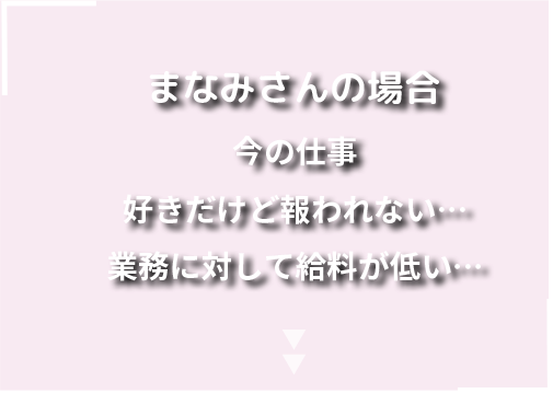 まなみさんの場合