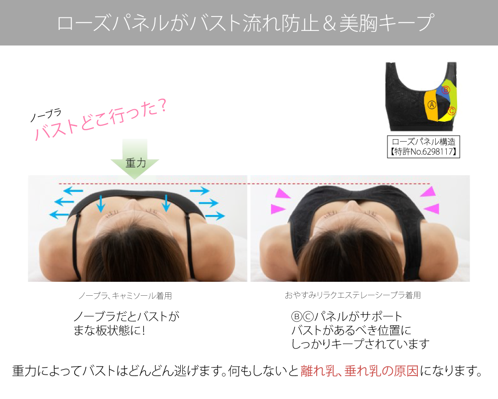 Be-fit おやすみリラクエステ レーシーブラ