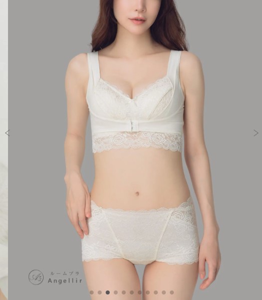 ふんわりルームブラ (カラー：バニラクリーム)