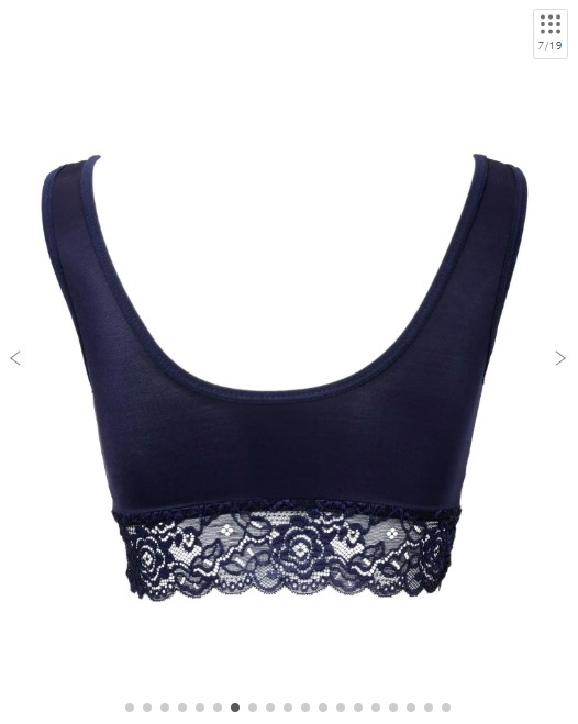 ふんわりルームブラ (カラー：ネイビー)