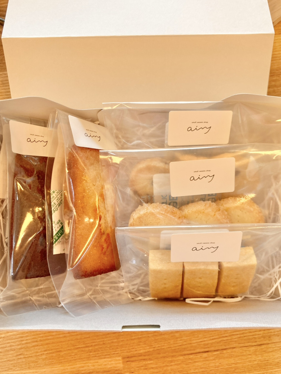 フィナンシェとおまかせクッキー4種入り