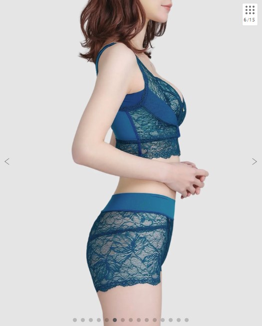 凛とルームブラ【No.1補正力 / 脇・背中の脂肪をあなたのバストに】カラー：エメラルド