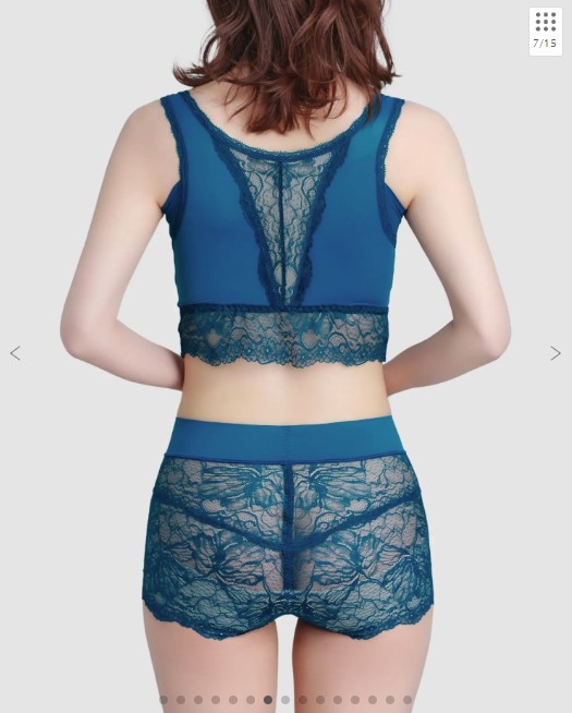 凛とルームブラ【No.1補正力 / 脇・背中の脂肪をあなたのバストに】カラー：エメラルド