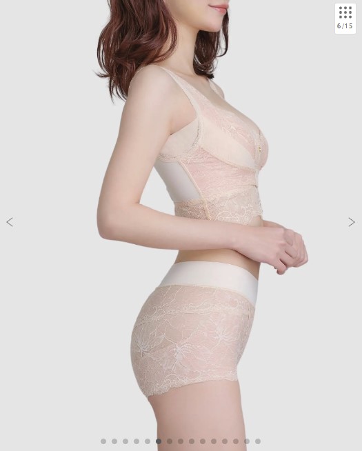 凛とルームブラ【No.1補正力 / 脇・背中の脂肪をあなたのバストに】カラー：ピンクベージュ