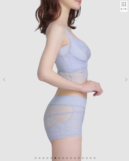 凛とルームブラ【No.1補正力 / 脇・背中の脂肪をあなたのバストに】カラー：スモーキーブルー