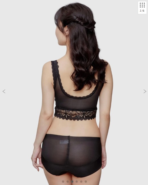 ふんわりルームブラ ブレス( Color:ブラック)